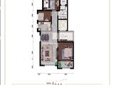 紫枫郡_3室2厅1卫 建面108平米