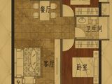 清澜茗都_2室2厅1卫 建面84平米
