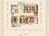 高铁3号_4室2厅2卫 建面127平米