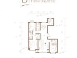 中国铁建西山国际城_3室2厅3卫 建面125平米