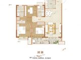 锦艺云锦天章_3室2厅2卫 建面121平米