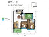 博富名苑_3室2厅2卫 建面88平米