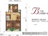 山语城_3室2厅1卫 建面93平米