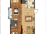 利群悦澜名邸_3室2厅2卫 建面100平米