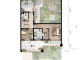 一方五合院_3室2厅3卫 建面139平米