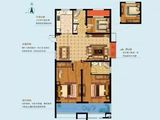 聚峰晴园_3室2厅2卫 建面124平米