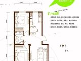 金岸一家_2室2厅1卫 建面91平米