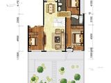 新晋原墅_3室2厅2卫 建面148平米