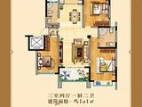 龙祥苑二期_3室2厅2卫 建面131平米