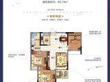 富强凤山蓝湾_3室2厅2卫 建面99平米