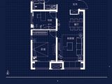 万科翡翠都会_3室2厅1卫 建面98平米