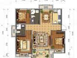 金湾拾璟洋房_3室2厅2卫 建面119平米