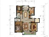 融创御湖宸院_4室2厅2卫 建面145平米