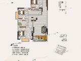 吉商学府壹号_3室2厅1卫 建面82平米