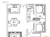 锦江广场_3室2厅1卫 建面102平米