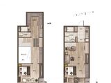 洲际酒店新星公馆_3室2厅2卫 建面59平米