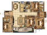 中辉国际_4室2厅2卫 建面168平米