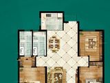 华安翡翠名郡_3室2厅1卫 建面129平米