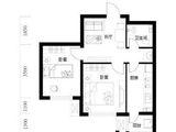 唐轩英郡三期佳境_2室1厅1卫 建面58平米