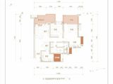 蓝光香江国际二期_4室2厅2卫 建面109平米