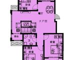 龙耀锦都_3室2厅1卫 建面108平米