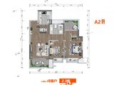 颐和天樾花园_2室2厅1卫 建面85平米