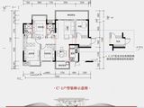 悦桂云图之城_4室2厅2卫 建面116平米