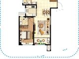 绿城桂语蘭庭_3室2厅2卫 建面120平米
