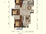 翡翠时光_3室2厅3卫 建面127平米