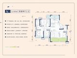 西安长岛国际社区_4室2厅3卫 建面141平米