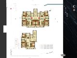 美的德信翰林府_3室2厅2卫 建面119平米
