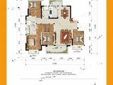 蓝光雍锦澜湾_4室2厅3卫 建面142平米