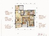 碧桂园豪布斯卡_3室2厅2卫 建面126平米
