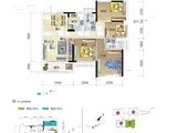 云星钱隆御景_4室2厅2卫 建面123平米