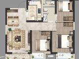 融侨雅筑_3室2厅1卫 建面88平米