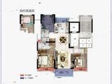 碧桂园江北新城_3室2厅2卫 建面115平米