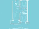 融创时代壹号_2室2厅1卫 建面85平米