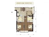 茂业金廊壹号_2室2厅1卫 建面130平米