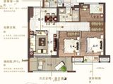 联发君领首府_3室2厅1卫 建面89平米