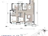 兰州万达城_3室2厅2卫 建面125平米