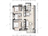 柳州万科城_3室2厅2卫 建面103平米