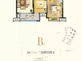 武宁东投太阳城_3室2厅2卫 建面110平米