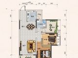 奥园隆基绿洲花园_2室2厅1卫 建面89平米