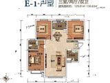煜利佳苑_3室2厅2卫 建面129平米