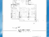 中建梅溪上郡_3室2厅2卫 建面122平米