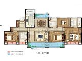 新城悦隽时代_4室2厅3卫 建面160平米