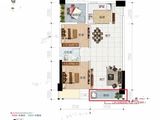大嘉汇岭秀一方_3室2厅1卫 建面78平米