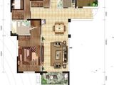 佳境天城三期_4室2厅2卫 建面138平米