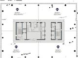莱安中心_30-35F平面图 建面495平米