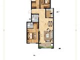 国宅澜悦府_3室2厅2卫 建面130平米